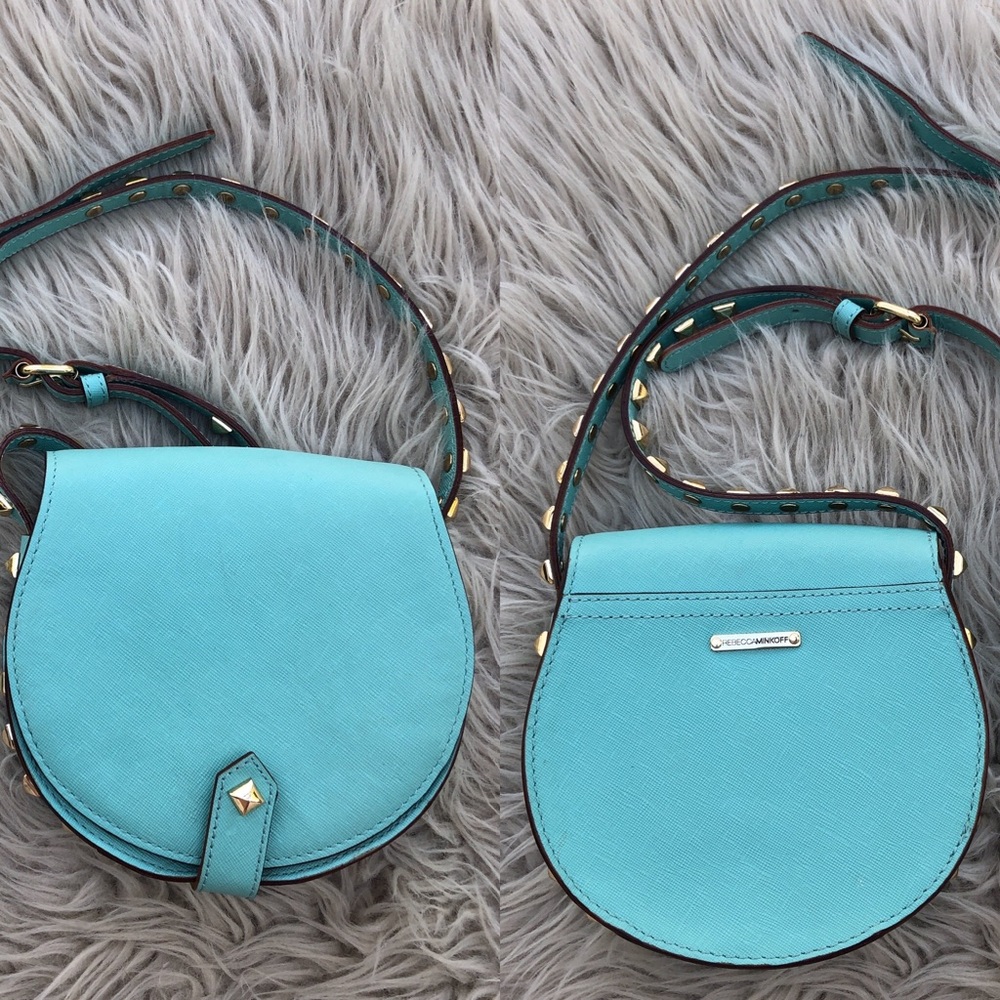 Rebecca Minkoff Skylar Studded Mini Crossbody Bag - Picture 3 of 8